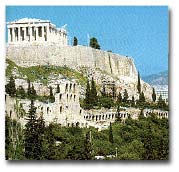 Die Akropolis in Athen