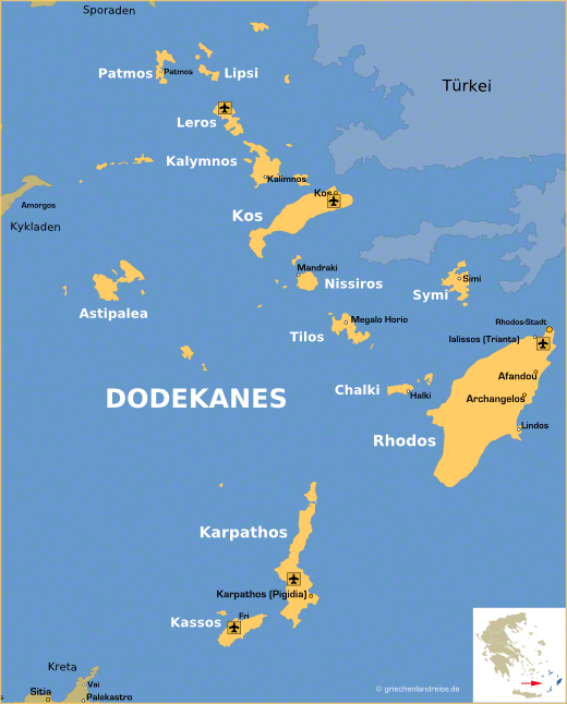 Dodekaneskarte