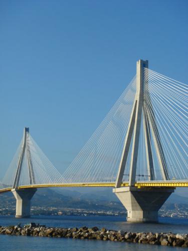 Die neue Brücke Rio-Antirion
