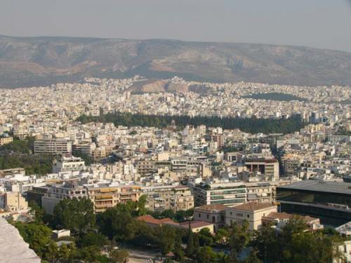 Athen - Blick von der Akropolis