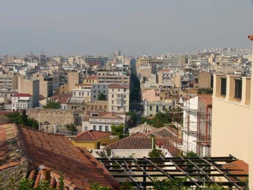 Athen - Blick über die Dächer