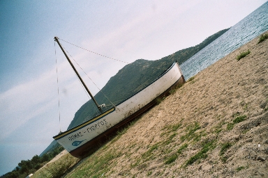Am Strand von Toroni.