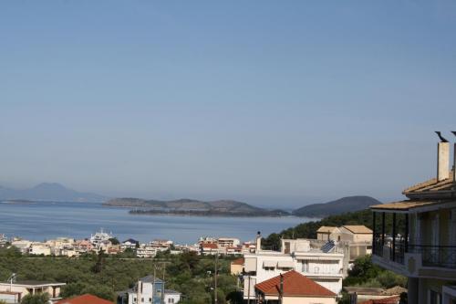 Blick über Igoumenitsa - vom Balkon, leicht rechts