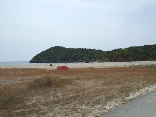 Die Nordbucht von Ammoudia