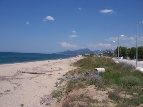 Der berühmte Strand von Kanali auf dm Epirus