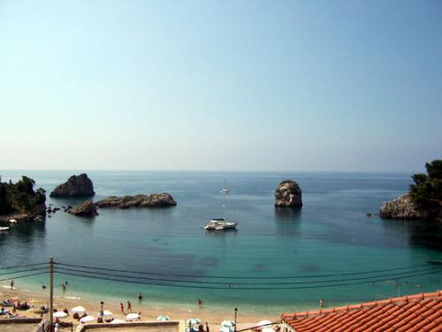 Wenn Sie Parga erreichen, ist das das Erste, was Sie von Parga sehen