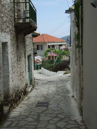In den kleinen Gassen von Karia