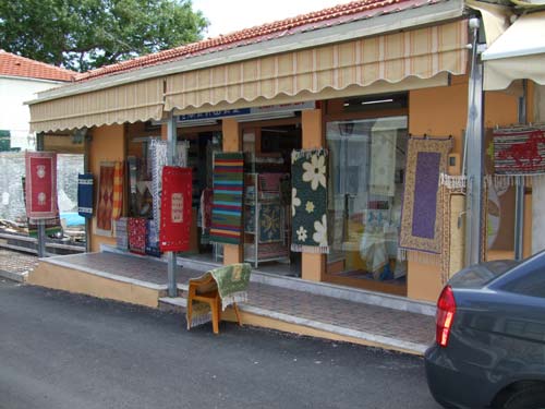 Teppichladen in Karia