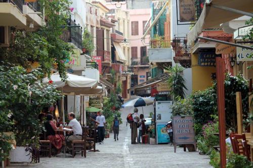 Durch die Gassen der Altstadt von Chania kann man stundenlang schlendern.