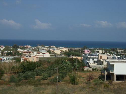 Überblick über Kavros, einem Teil der Gemeinde Georgioupolis.