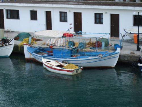 Der Fischerhafen von Georgioupolis.