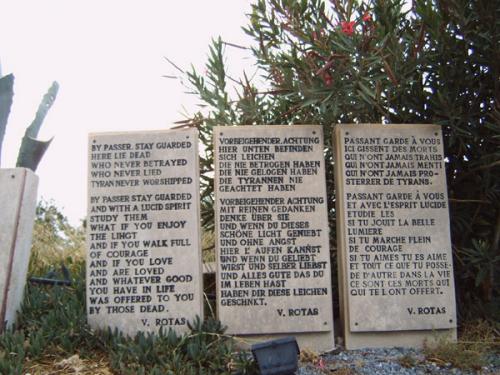 Annos Viannos - Denkmal an den 14.09.43.