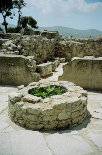 Messara und Umgebung - Brunnen bei Festos.