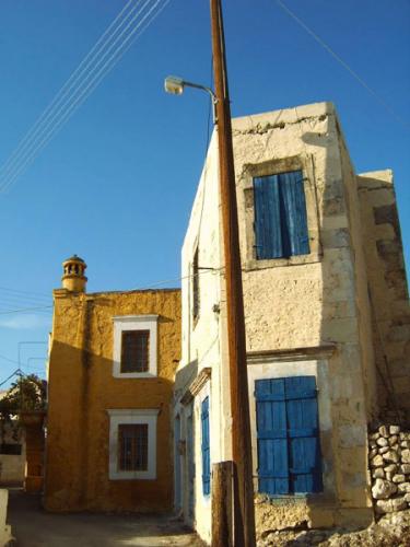 Messara und Umgebung - Hausecke bei Agia Deka.