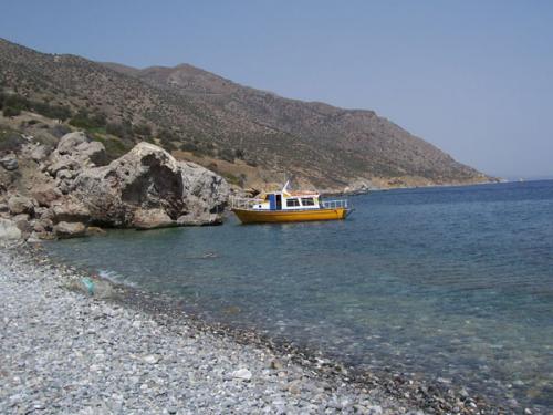 Angelausflug per Boot.