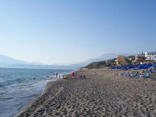 Der Strand von Kalamaki.