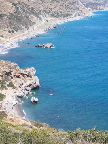 Einsamer Sandstrand bei Preveli.