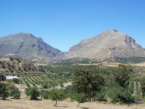 Hochebene bei Preveli (Süden von Kreta).