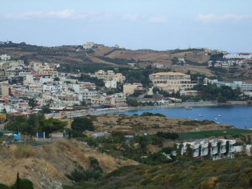 Blick auf die Bucht von Agia Pelagia.