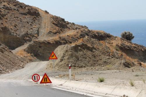 Baustelle auf Kreta