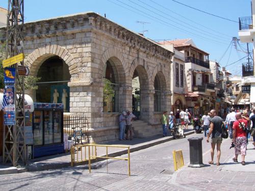 Die Altstadt von Rethymnon.