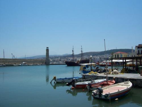 Der Hafen von Rethymnon.