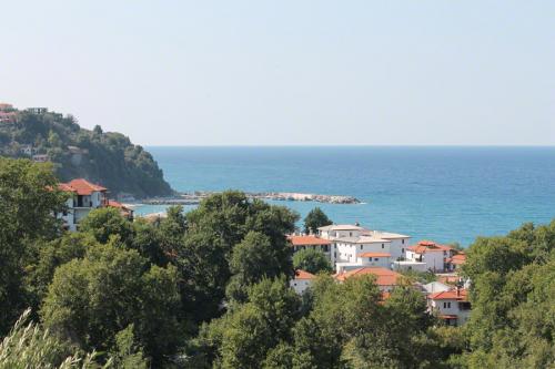 Blick aus Richtung Mouressi auf Agios Ioannis.