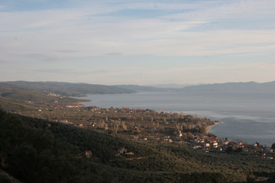 Anblick auf Kala Nera.